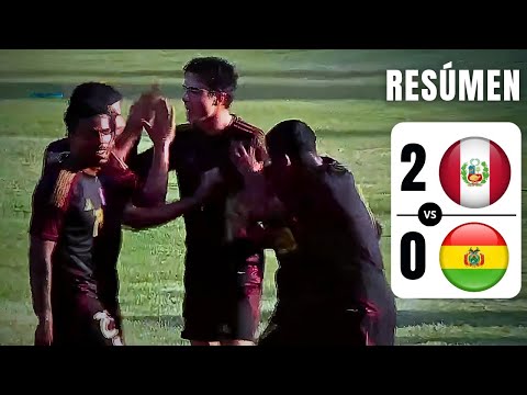 Perú venció 2-0 a Bolivia con goles en los últimos minutos | Resumen Completo