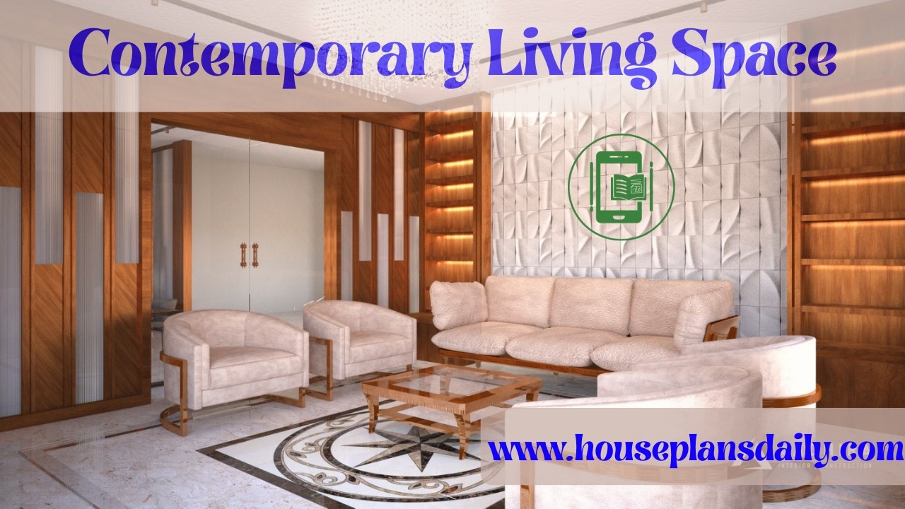 Contemporary Living Space| Modern Interior Design