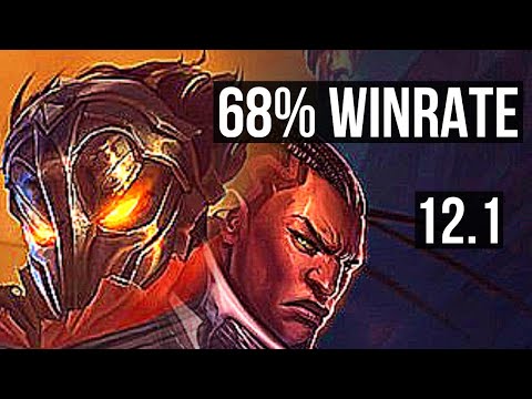 VIKTOR vs LUCIAN (MID) | 2/0/7, 68% winrate | KR Master | 12.1