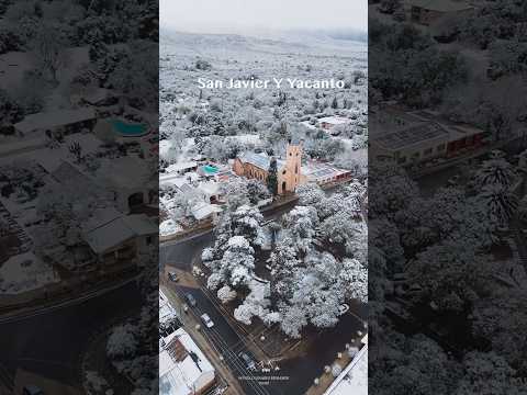 Y de la nada… #sanjavier #yacanto #traslasierra #nieve #drone