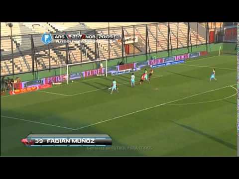 Gol de Fabián Muñoz Arsenal 2-1 Newell's
