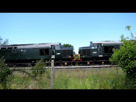 Two Class 37s