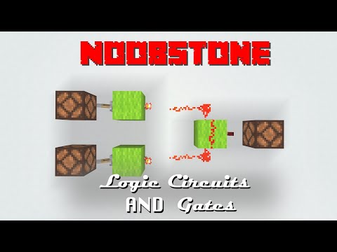 Redstone Basics - AND/NAND Gates | NoobStone | Minecraft Bedrock Edition 1.19 Redstone Tutorial