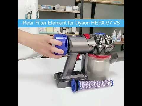 Elemento filtrante posteriore per aspirapolvere Dyson HEPA V7 V8