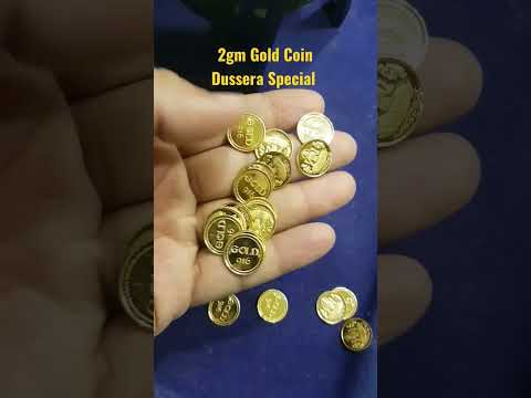2gm Gold Coin 22 karat Dussera Special | Mehtab Jewellers