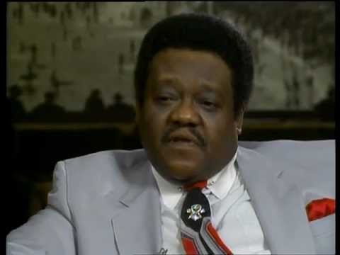 Greg McDonald talks with Fats Domino - Tribute to Ricky Nelson