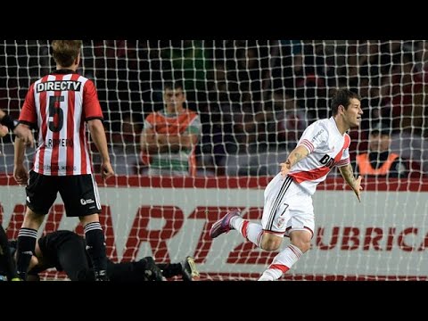 Gol 37 Rodrigo Mora / Estudiantes 1-2 River (1-1)