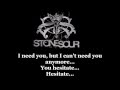 STONE SOUR - Hesitate [lyrics] 
