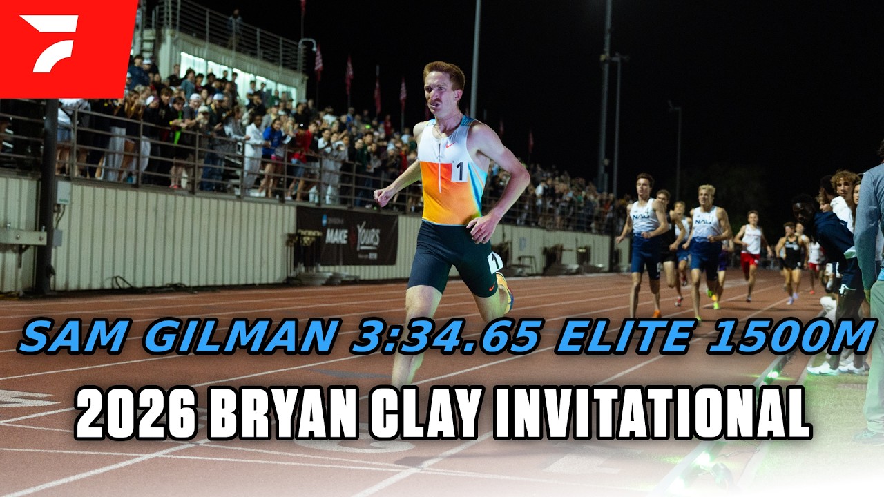 Sam Gilman Wins Elite Men’s 1500m 🔥 3:34.65 | 2026 Bryan Clay Invitational