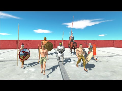 Ancient Human Attack Infernal Castle - Animal Revolt Battle Simulator