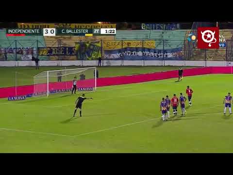 Gol Meza vs. Central Ballester 4 - 0 / Relato Sebastián González