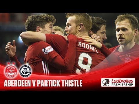 FC Aberdeen 1-0 FC Partick Thistle Glascow 