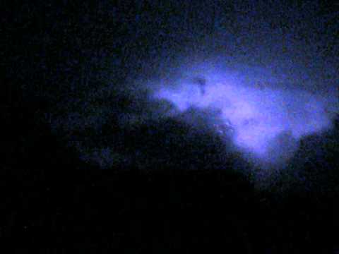 Electrical storm over Roandola