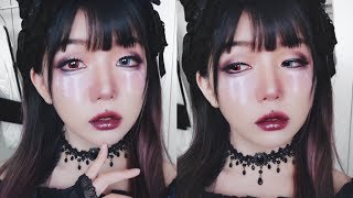 Halloween Makeup - Witch's Tear // Vivekatt