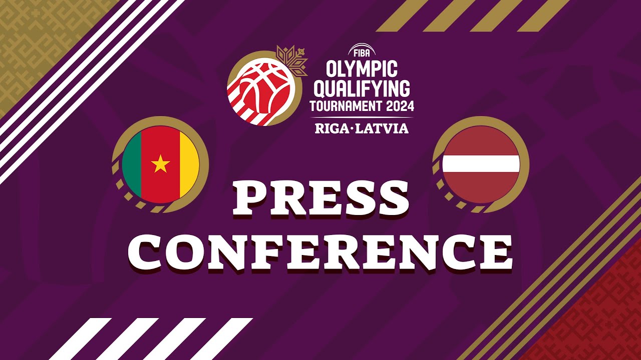 Cameroon vs Latvia SemiFinals FIBA Olympic Qualifying Tournament