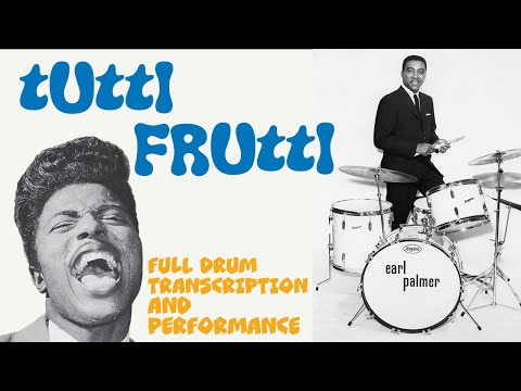 Little Richard - Tutti Frutti - Drum Transcription & Performance
