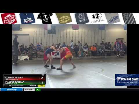 Mat 6 106 Conner Reeves Team Florida Vs Maddox Casella Kansas Gold
