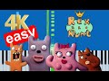 Rex The Runt Theme Song Slow Easy Medium Piano Tutorial 4K