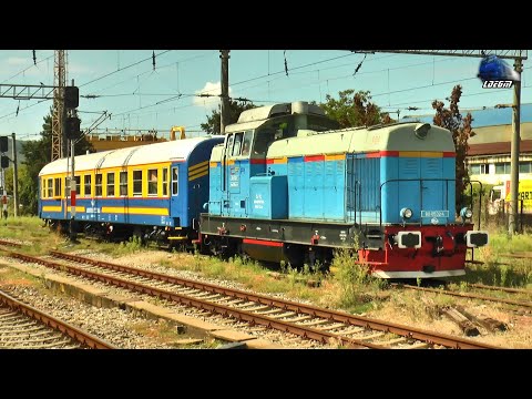 Thomas LDH 80-0532-4 & Vagon de Măsurat Geometria Căii Ferate în Gara Bistrița Nord - 20 August 2025