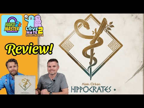 Hippocrates - Game Brewer | Hard 2 Master #boardgames #boardgamereview