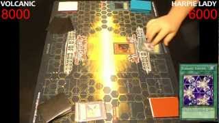 Yugioh Duel: Harpie Lady vs Volcanic - Round 1