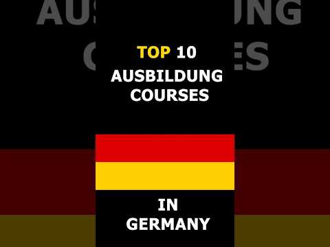 Top 10 Ausbildung Courses in Germany