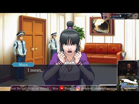 VOD: Phoenix Wright Ace Attorney: Justice For All (Switch) - Full Playthrough (4/11)