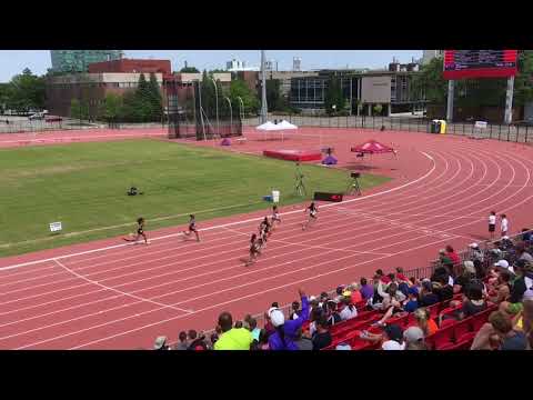 OFSAA 2018 Senior Girls 200m final