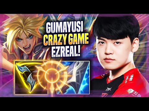 GUMAYUSI CRAZY GAME WITH EZREAL! - T1 Gumayusi Plays Ezreal ADC vs Samira! | Season 2022