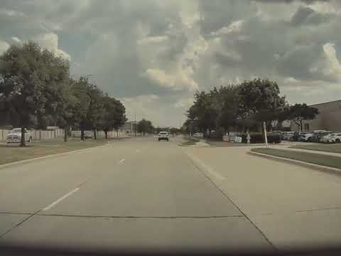 Gray VW flew the Stop Sign Front Camera