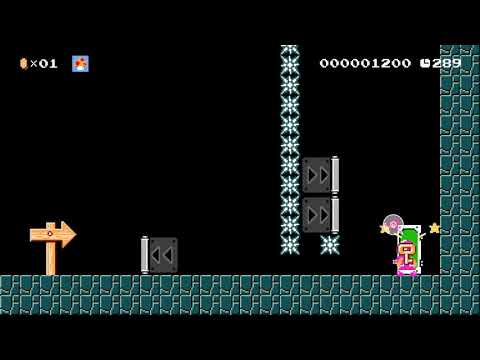 Super Mario Maker 2 - Precision - Slide Line-up