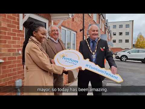 Tuntum Housing Association scheme opening: Stapleford, Nottingham