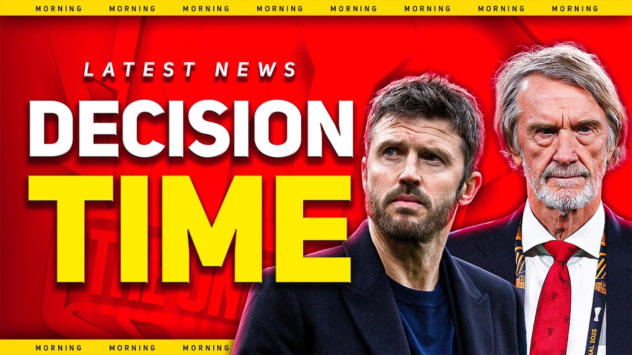 Decision TIME! INEOS Carrick Concern! Man Utd News