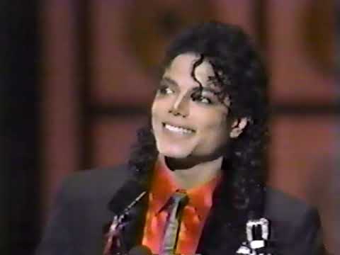 1989 AMA Lifetime Achievement Award Michael Jackson