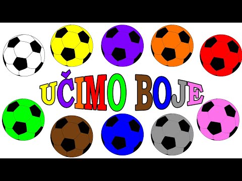 Učimo boje - Pepi TV crtani za djecu - ucimo boje za decu - Naučimo boje uz lopte