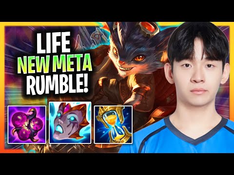 LIFE INSANE NEW META RUMBLE! | DNF Life Plays Rumble Support vs Pyke!  Season 2025