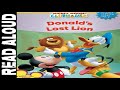 Mickey Mouse Clubhouse Read Aloud Donald Lost Lion Kids Book Read Aloud