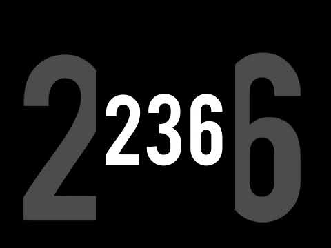 Two-Hundred-Thirty-Six #236