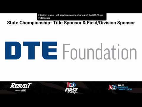 Event Stream - Apr 18 stream thumbnail for FIRST in Michigan State Championship - Hemlock Semiconductor Division