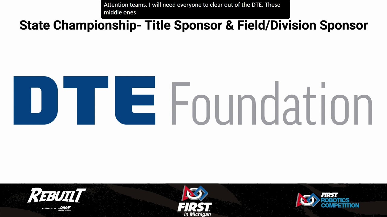 2026 FIRST in Michigan State Championship - Hemlock Semiconductor Division - Day 3