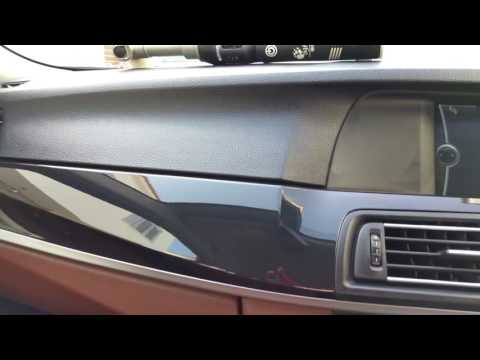 BMW 5 series dashboard panel detail with Rupes Ibrid Nano 😇