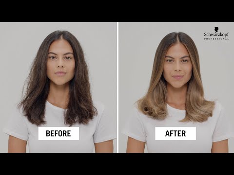 Hair How to: Create an illuminated BLONDME | Freehand...