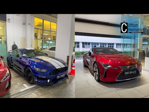 Ford Mustang and Lexus LC500 - Vincar