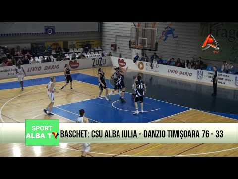 BASCHET CSU ALBA IULIA   DANZIO TIMISOARA