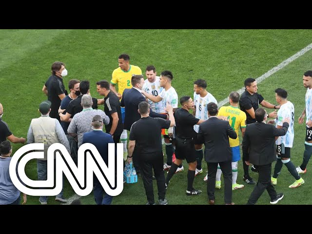 Anvisa interrompe jogo do Brasil e Argentina e partida é suspensa - Jornal  O Diário