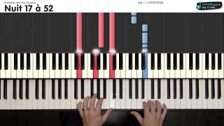 Nuit 17 à 52 - Christine and the Queens - [Tutorial Piano] (synthesia) - S