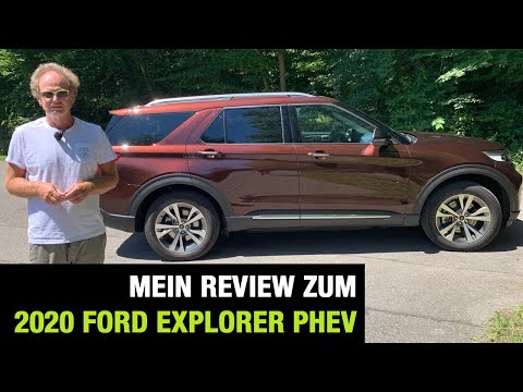 2020 Ford Explorer Plug-in Hybrid - 🇺🇸 Luxuriöses Ami-SUV für Europa? Fahrbericht | Review | Test