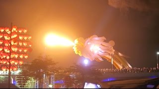 Danang Dragon Bridge Breathing Fire - YouTube