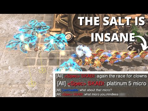 I Found The ANGRIEST Protoss Player On Ladder - Cloaked to GM #5