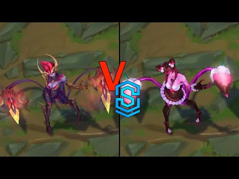 Nightbringer Evelynn VS Sugar Rush Evelynn